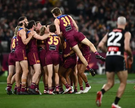 The Lions Crush Collingwood to Earn Championship Battle Against Geelong